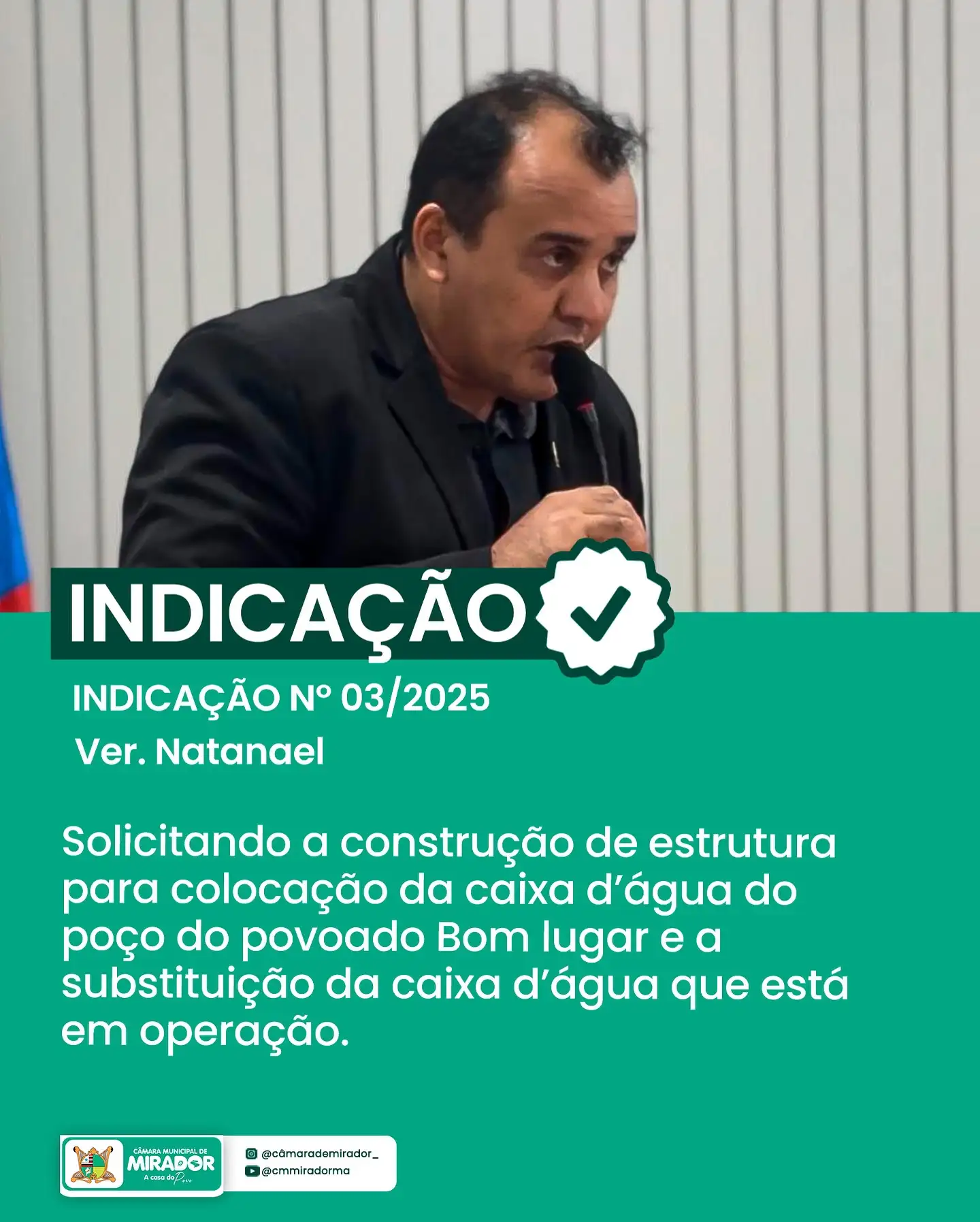 Foto 6 – Resumo da Sessão – 06 de Junho | Câmara Municipal de Mirador