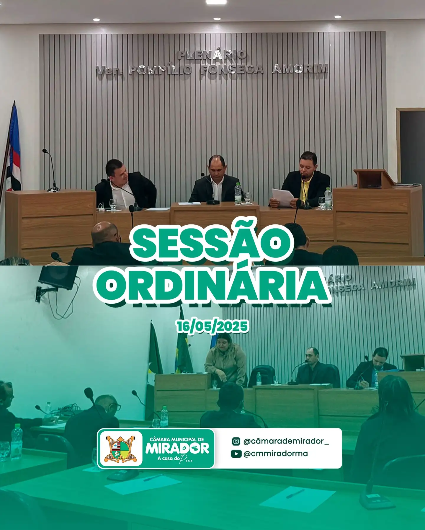 Resumo da Sessão – 16 de Maio | Câmara Municipal de Mirador